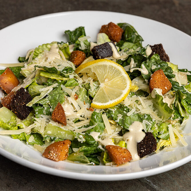 Caesar Salad with Dressing
