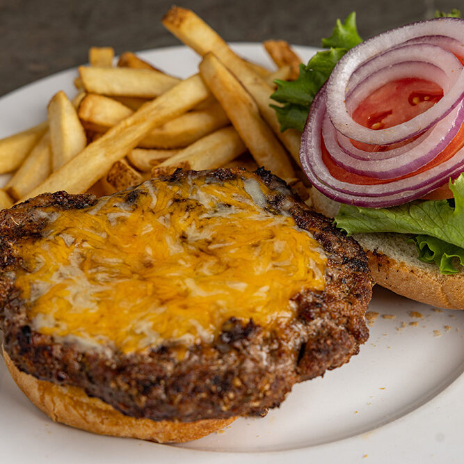 Cajun Blackened Burger