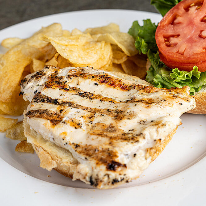 Grilled Chicken Dinner Sandwich