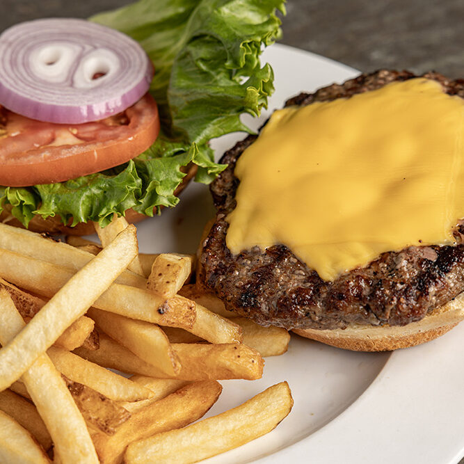 Jake's Cheesy Burger