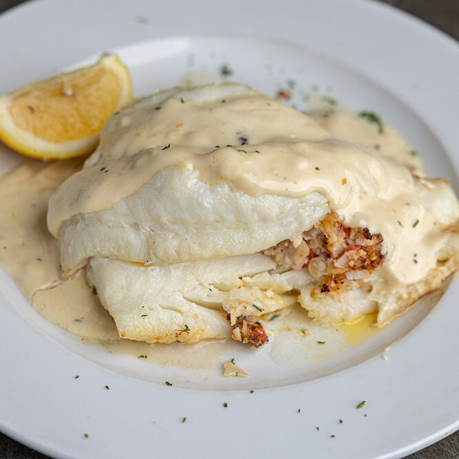 Stuffed Haddock with Shrimp