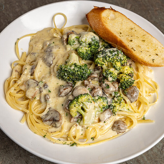 Vegetable Alfredo